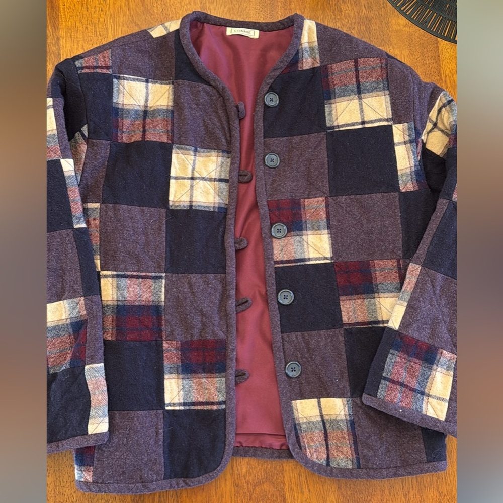 Vintage quilted jacket by Connie